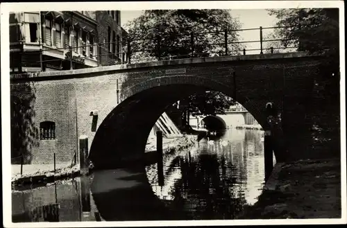 Ak Utrecht Niederlande, Jansbrug