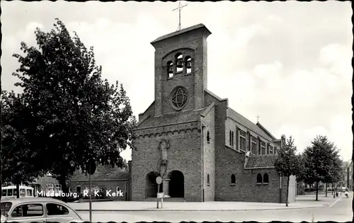 Ak Middelburg Zeeland Niederlande, R. K. Kerk