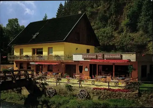 Ak Wildemann Clausthal Zellerfeld im Oberharz, Hotel Restaurant Zur Brücke