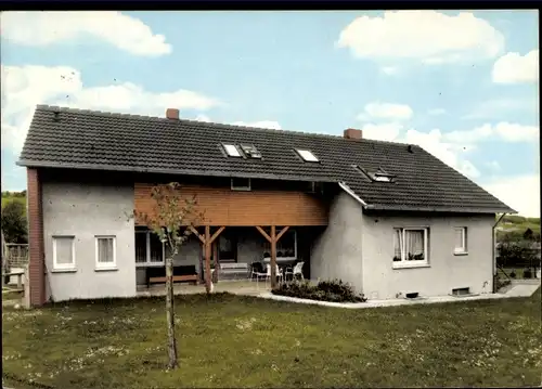 Ak Börninghausen Eininghausen Preußisch Oldendorf Westfalen, Hotel Talfrieden, Außenansicht