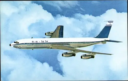 Ak Israel Airlines, Boeing 707, El Al, Passagierflugzeug