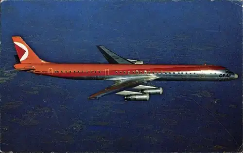 Ak Passagierflugzeug, CP Air, DC-8