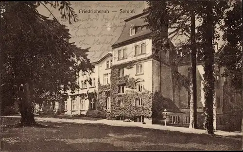 Ak Friedrichsruh Aumühle im Herzogtum Lauenburg, Schloss, Außenansicht