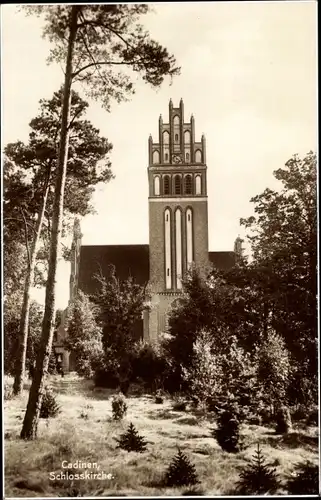 Ak Kadyny Cadinen Ostpreußen, Schlosskirche