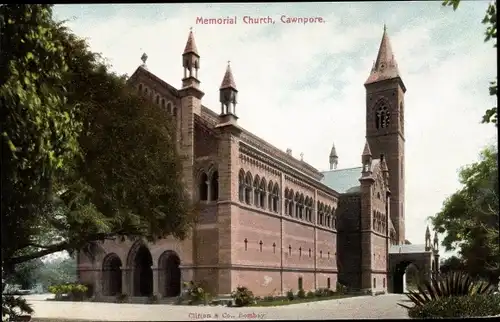 Ak Cawnpore Kanpur Indien, Memorial Church