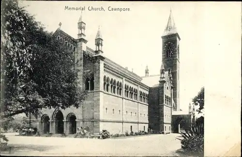 Ak Cawnpore Kanpur Indien, Memorial Church