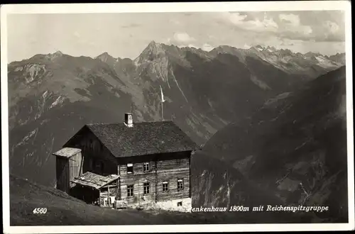 Ak Tirol, Zenkenhaus mit Reichenspitzgruppe