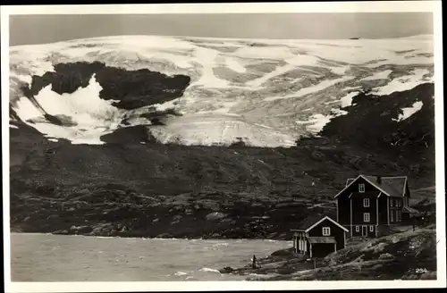 Ak Norwegen, Djupvasshytten, Gletscher