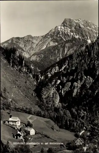 Ak Johnsbach im Gesäuse Steiermark mit Gr. Buchstein