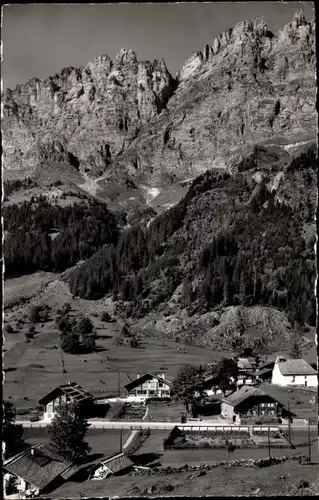 Ak Gadmen Kanton Bern, Sustenstraße, Dorf