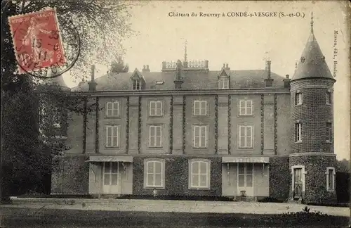 Ak Condé sur Vesgre Yvelines, Château du Rouvray