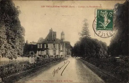 Ak Les Thilliers en Vexin Eure, Château du Boisdenemetz