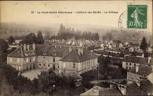 Ak Luxeuil les Bains Haute Saône, Le College