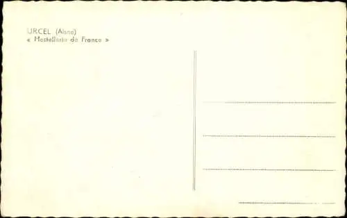 Ak Urcel Aisne, Hostellerie de France
