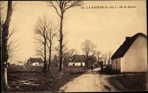 Ak La Briere Saint Nazaire Loire Atlantique, Ile de Mazin