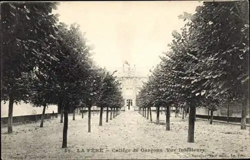 Ak La Fère Aisne, College de Garcons