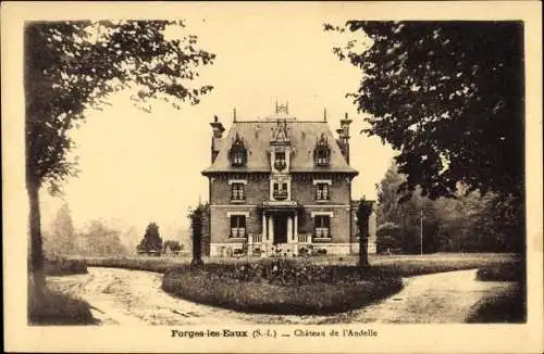 Ak Forges les Eaux Seine Maritime, Chateau de l'Andelle