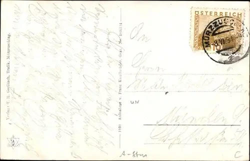 Ak Mürzzuschlag Steiermark, Panorama