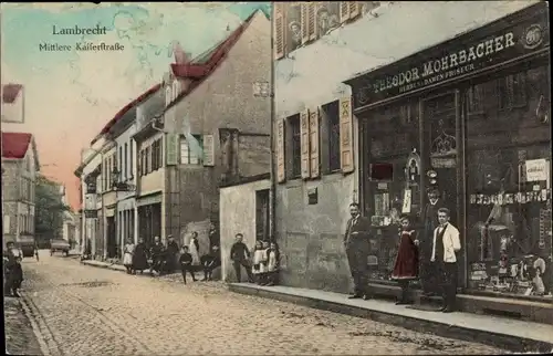 Ak Lambrecht Pfalz, Friseur, Mittlere Kaiserstraße