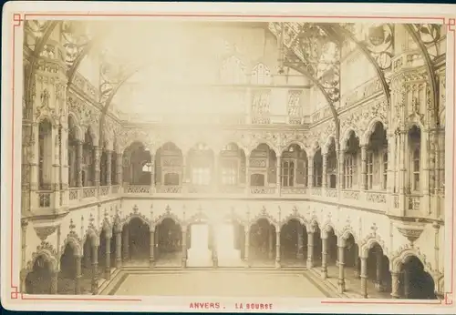 Kabinett Foto Anvers Antwerpen Flandern, La Bourse