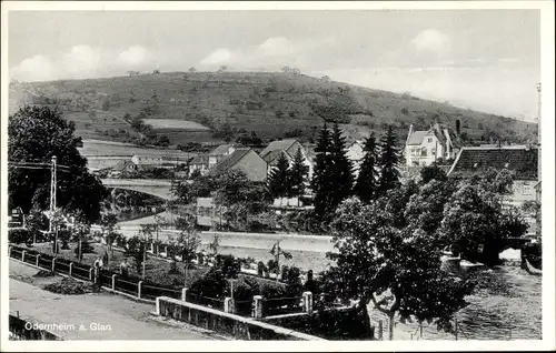 Ak Odernheim am Glan Rheinland Pfalz, Blick auf den Ort