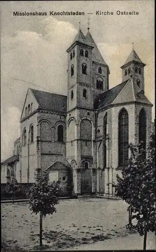 Ak Dormagen am Niederrhein, Kloster Knechtsteden, Missionshaus, Ostseite