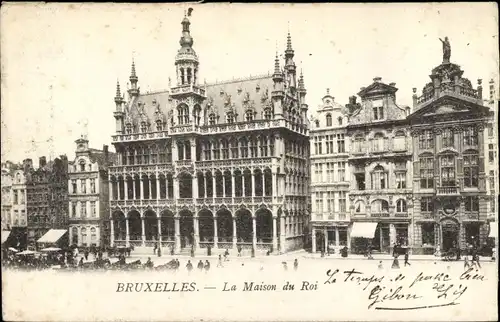Ak Bruxelles Brüssel, La Maison du Roi