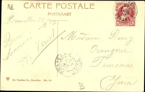 Ak Bruxelles Brüssel, La Grand'Place