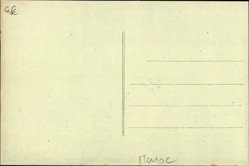 Ak Tanger Marokko, Vue de la rue du Télégraphe Anglais