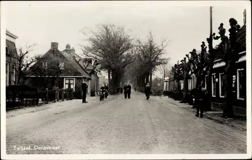 Ak Twijzelerheide Achtkarspelen Friesland Niederlande, Dorpstraat