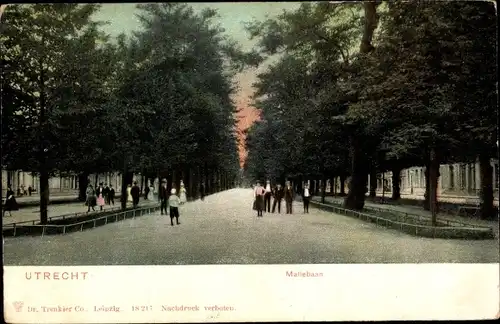 Ak Utrecht Niederlande, Maliebaan