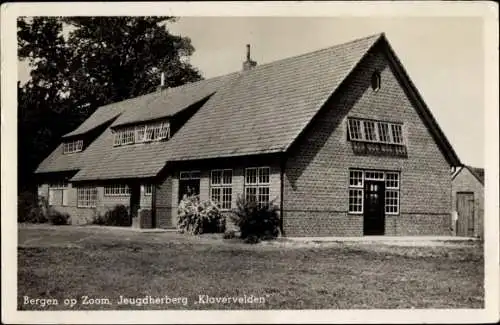 Ak Bergen op Zoom Nordbrabant Niederlande, Jeugdherberg Klavervelden