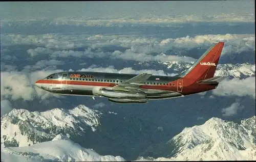 Ak Passagierflugzug, USAir Boeing 737-200