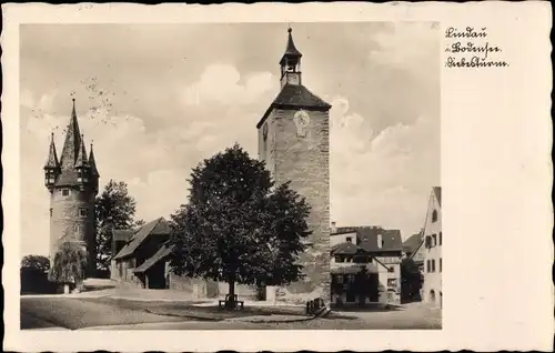 Ak Lindau am Bodensee Schwaben, Diebsturm