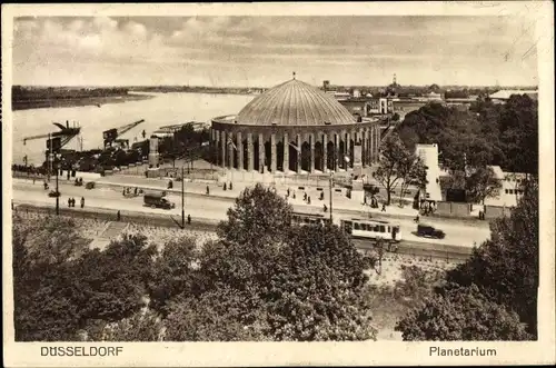 Ak Düsseldorf am Rhein, Planetarium