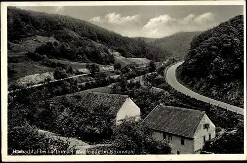 Ak Waldfriede im Soonwald Seesbach Hunsrück, Hoxbachtal, Panorama