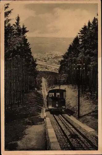 Ak Heidelberg am Neckar, Bergbahn