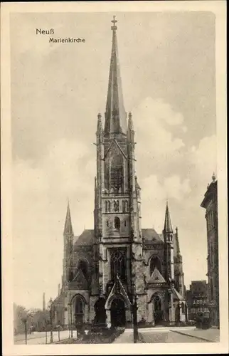 Ak Neuss in Nordrhein Westfalen, Marienkirche