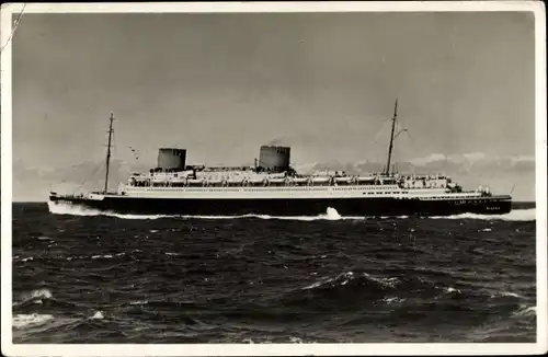 Ak Turbinen Schnelldampfer Bremen, NDL