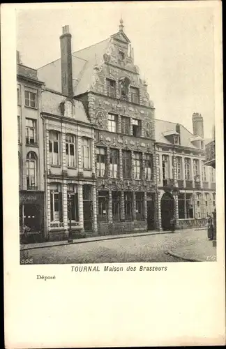 Ak Tournai Wallonien Hennegau, Maison des Brasseurs