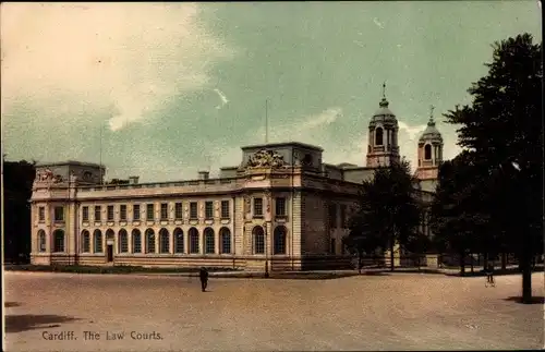 Ak Cardiff Wales, The Law Courts