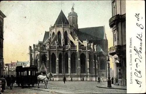 Ak Louvain Leuven Flämisch Brabant, Eglise St. Pierre