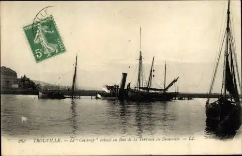 Ak Trouville Reine des Plages Calvados, Le Colstrup