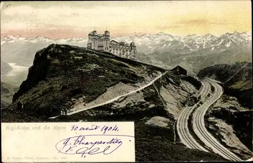 Ak Rigi Kulm Kanton Schwyz, Hotel Rigi Kulm
