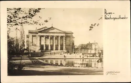 Ak Poznań Posen, Reichsgautheater