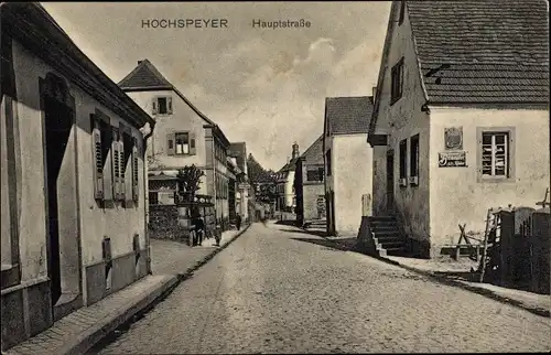 Ak Hochspeyer im Pfälzerwald, Hauptstraße