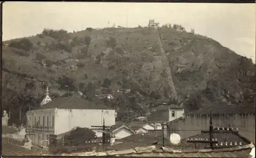 Foto Ak Santos Brasilien, Teilansicht der Stadt