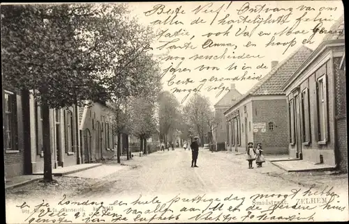 Ak Zelhem Gelderland Niederlande, Smidstraat