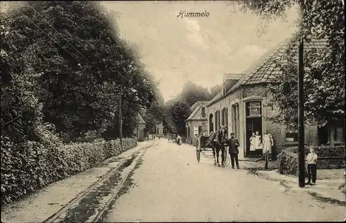 Ak Hummelo Gelderland, Straßenpartie