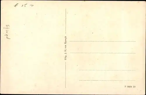 Ak Haaften Gelderland, Molenwerf